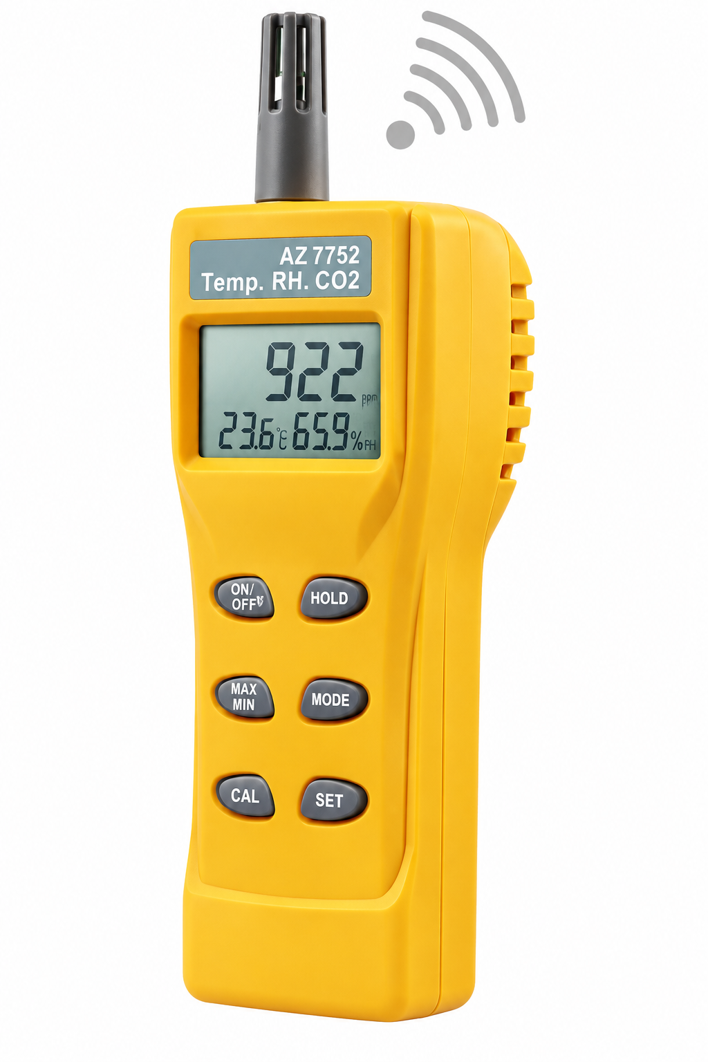 Máy đo chất lượng không khí, CO₂, nhiệt độ, độ ẩm
