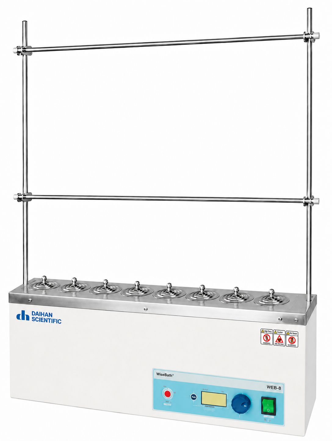 Bể ổn nhiệt 8 vị trí dùng cho ứng dụng chiết xuất